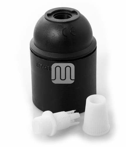 White metal E27 lampholder 2