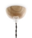 rosone semi sfera in legno verniciabile
