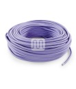 Câble électrique flexible rond gainé de tissu coloré Lille