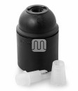 Cache cylindrique en métal or.

Complet avec douille E27 et serre-câble