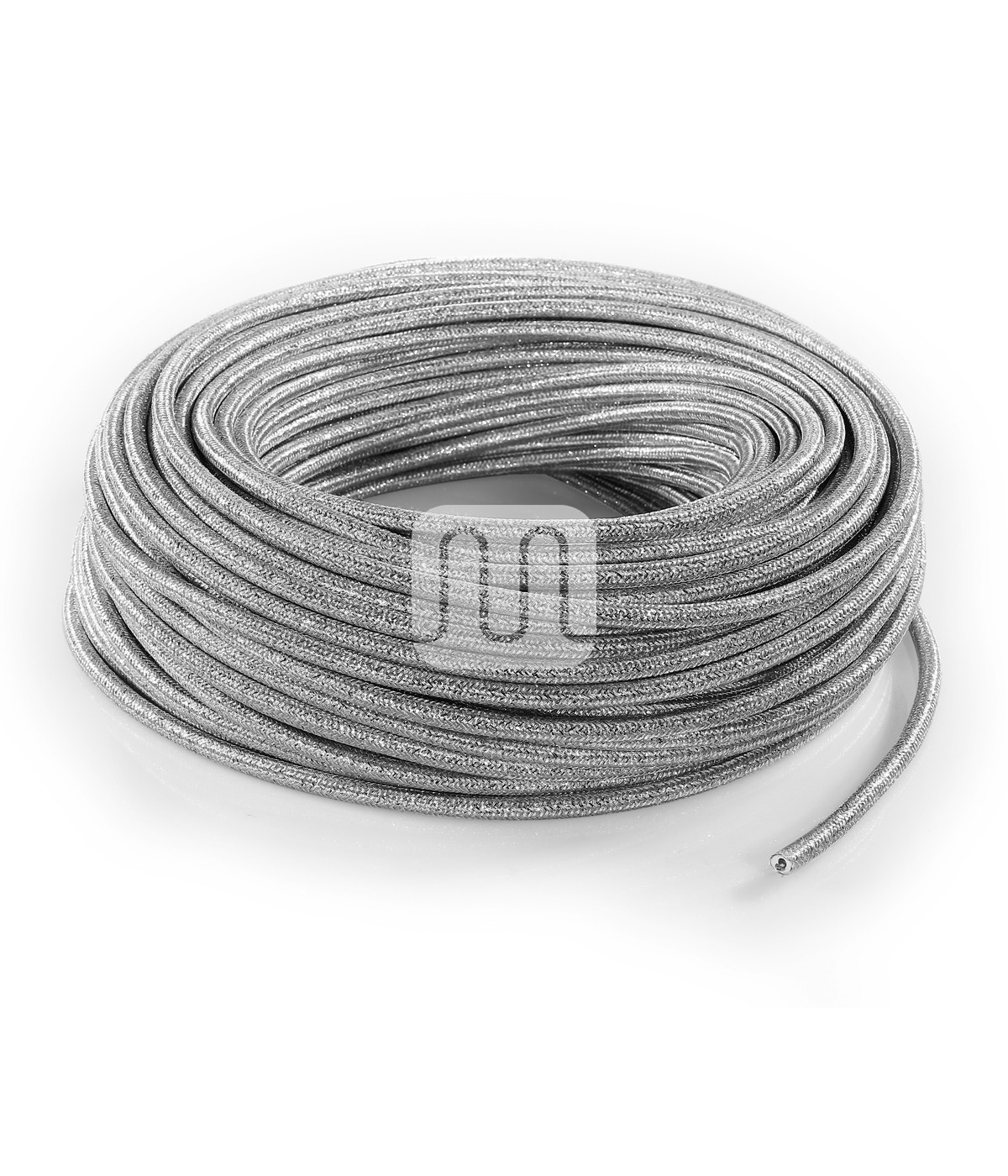 câbles électriques recouverts de tissu