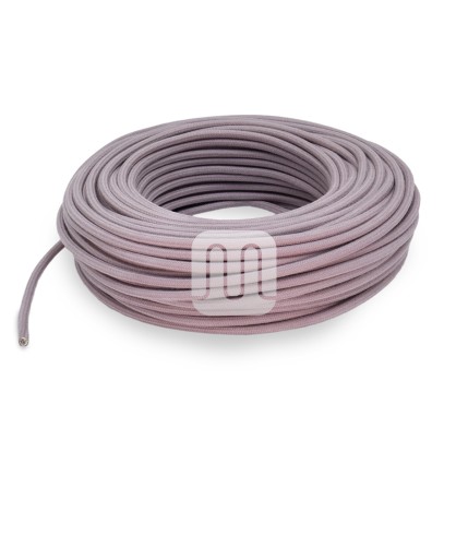Cavo Elettrico Tessile Lavanda Amarcords - 5m 3x0.75mm Con Messa A Terra Per Lampade - Foto 13