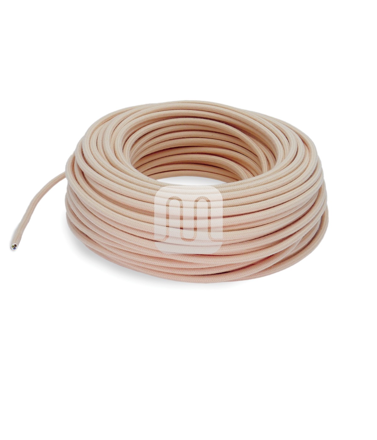 câble électrique recouvert de tissu