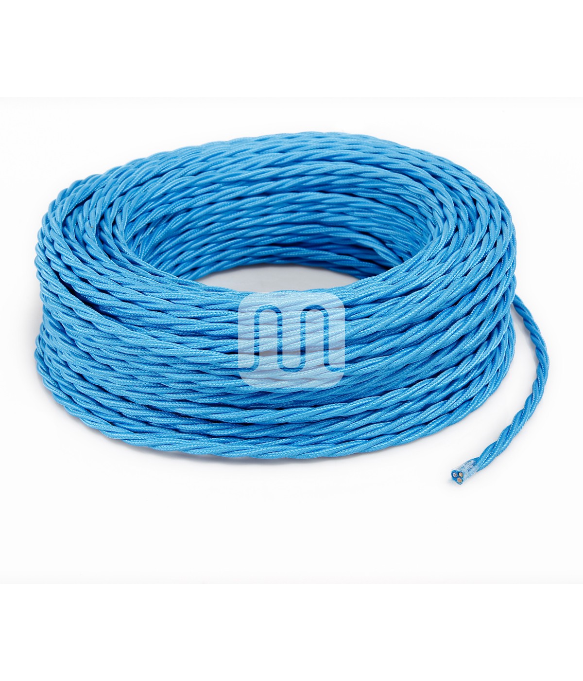 câble électrique recouvert de tissu