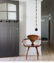 Interrupteur/Déviateur rotatif en porcelaine noir