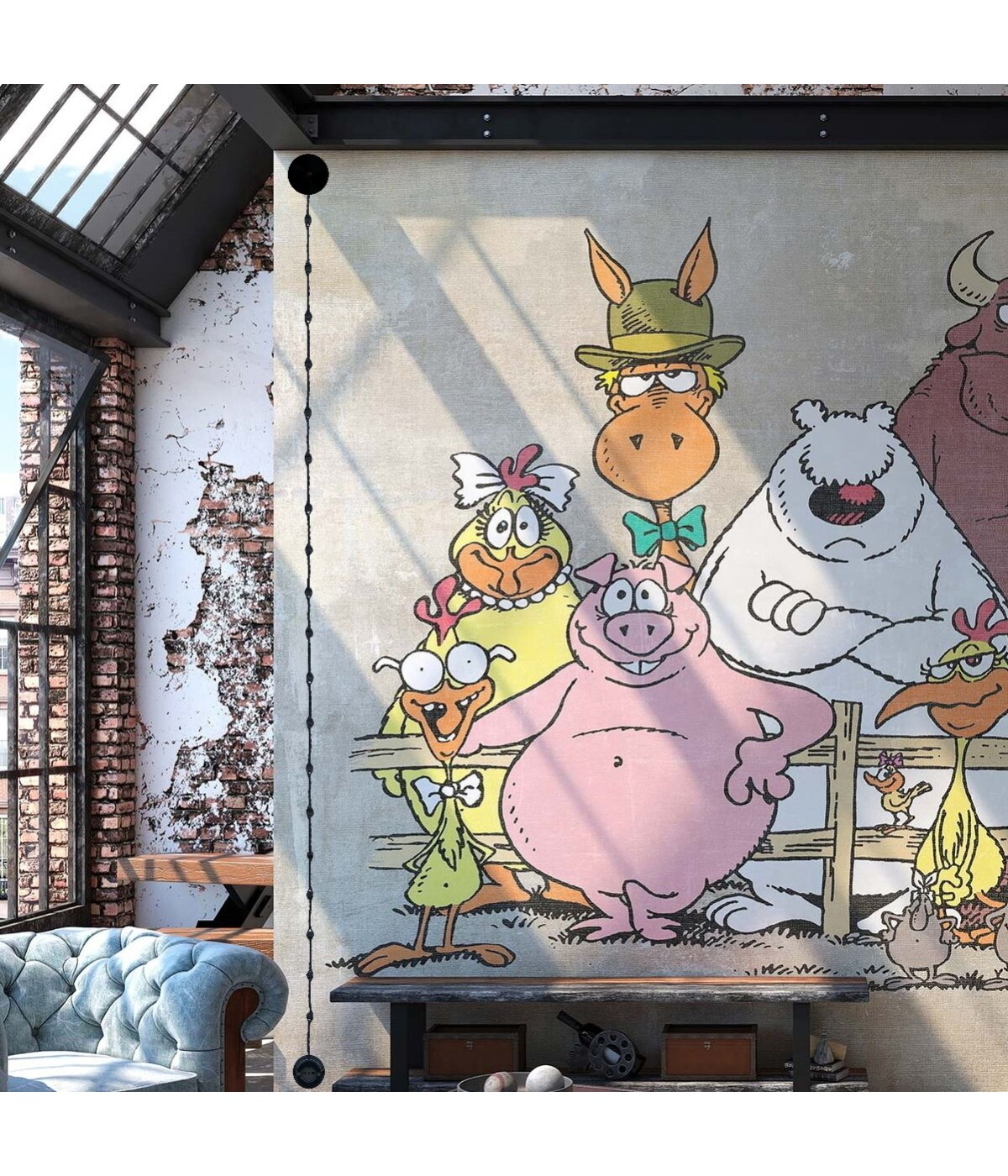 Isolateur en porcelaine noir Ø 18mm