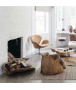 Prise universelle en porcelaine blanche