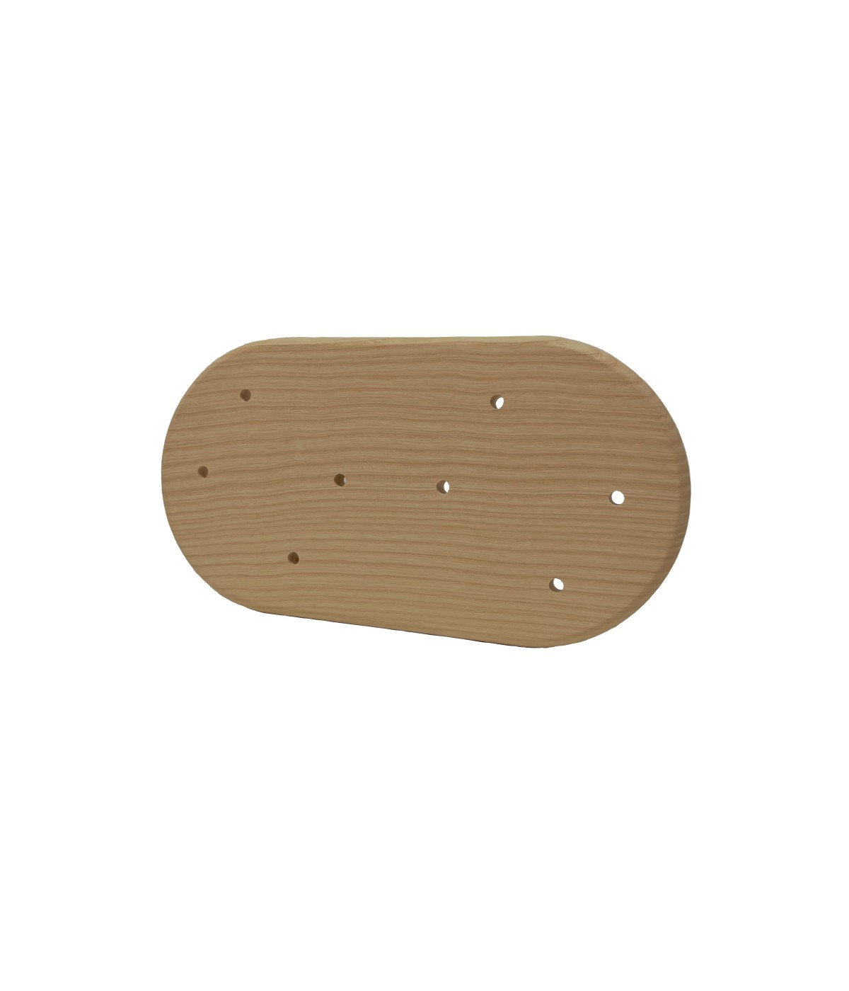 Base doppia in legno verniciabile - Accessori illuminazione in porcellana