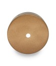 Copper metal ceiling rose with 1 hole