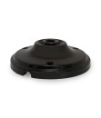Black porcelain ceiling rose vintage style