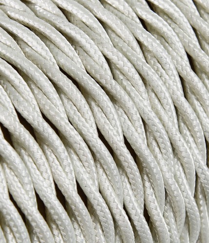câbles tressés apparents
câbles électriques tressés apparents
câble électrique tissé
câbles tressés recouverts de tissu