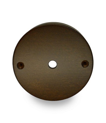 Round wood wengè ceiling rose