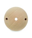 rosone mezzasfera in legno