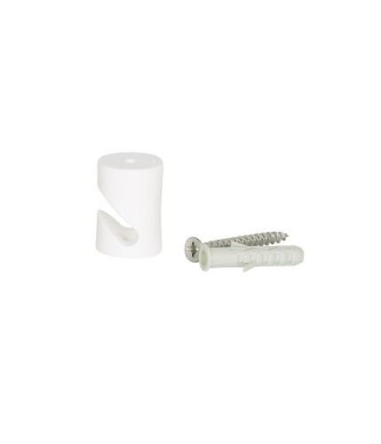 White decentralizer in plastic