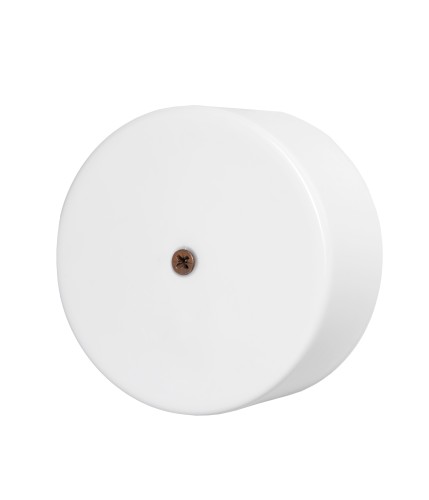 Boîte de dérivation Ø 100 mm en porcelaine blanche