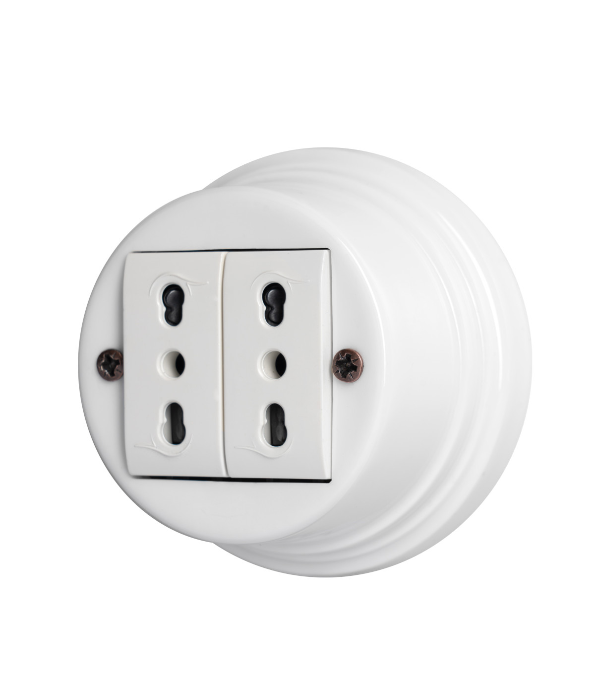 presa in porcellana italiana