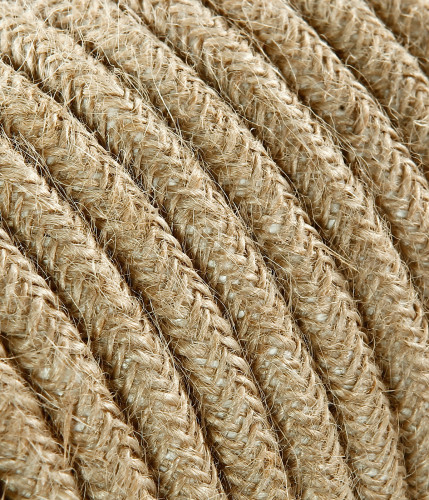 Câble textile plat - Jute...