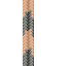 CAVO TESSILE PERSONALIZZATO - TRAMA 1 BASE TO74