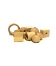 PERLINE IN LEGNO NATURALE