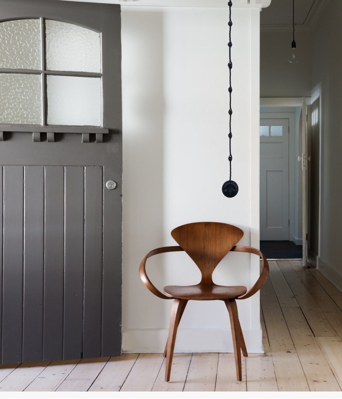 Isolateur en porcelaine noir Ø 18mm